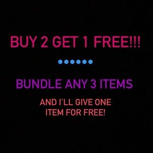 Buy 2 get 1 free!!